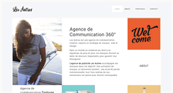 Desktop Screenshot of agence-lesautres.com